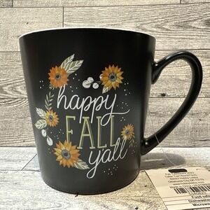 HOBBY LOBBY 16oz Happy Fall Y'all‎ Coffee Mug Ceramic Autumn Harvest